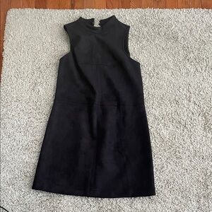 Astr Black Sleeveless Mini Dress